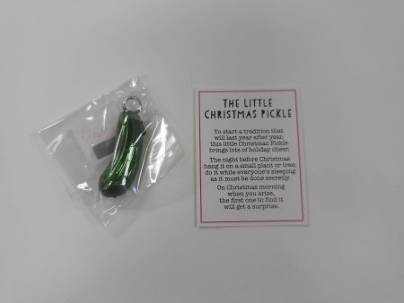 THE LITTLE CHRISTMAS PICKLE ORN-1344 Online Hot Sale