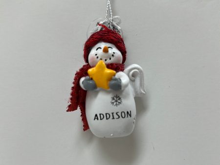 ADDISON SNOW ANGEL ORNAMENT-5442 For Cheap