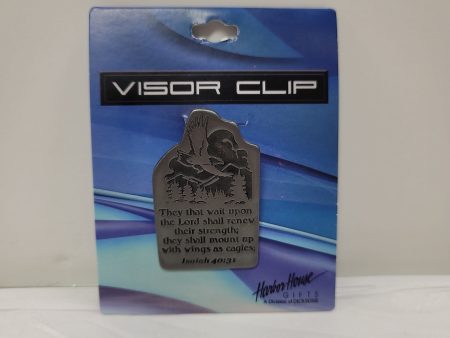 ISAIAH 40:31 EAGLE VISOR CLIP-6877 Discount