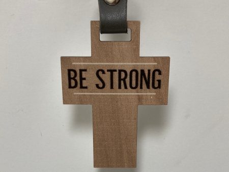 BE STRONG KEY CHAIN-0216 Fashion