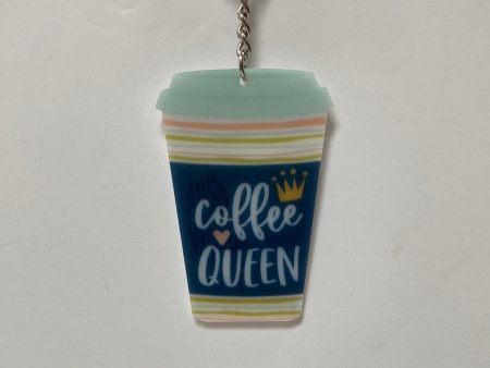 COFFEE QUEEN KEY CHAIN-7966 Hot on Sale